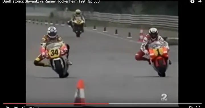 Sorpassi epici: Schwantz scavalca Rainey ad Hockenheim 1991 [Video]