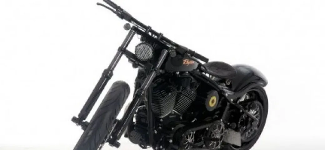 Un chopper omaggio a Johnny Cash