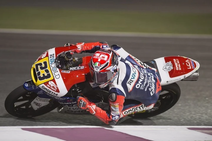 Moto3 Qatar 2015: a Danny Kent le FP3, Antonelli 7°