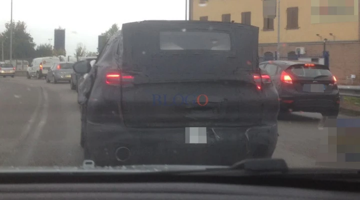 Alfa Romeo Stelvio: foto spia di un nostro lettore