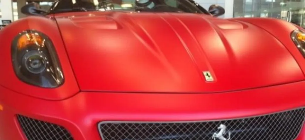 Ferrari 599 GTO: consegnato l'unico esemplare rosso opaco