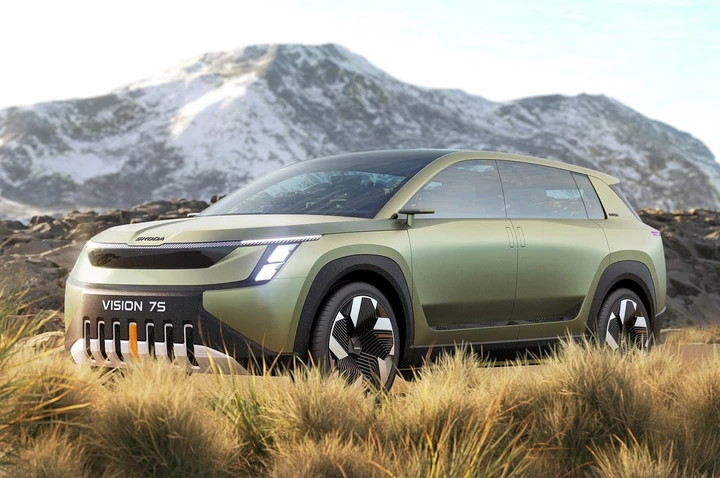 Skoda Vision 7S: il nuovo SUV elettrico