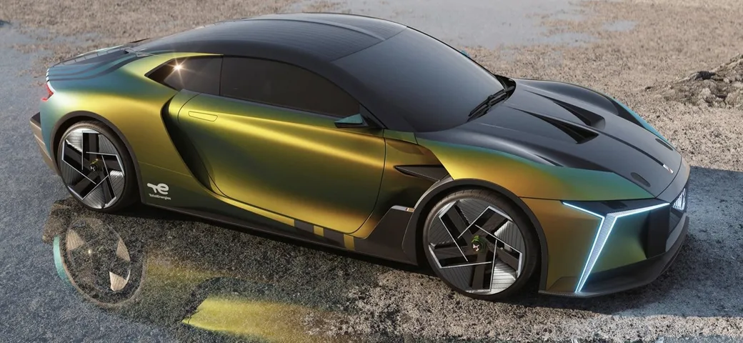 DS E-Tense Performance Concept: bolide alla spina