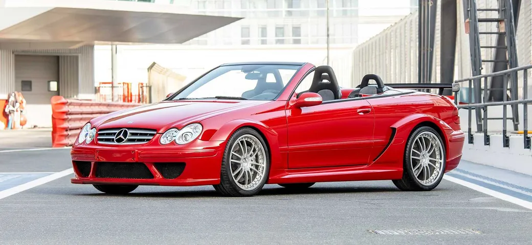 Mercedes: all'asta una rara CLK DTM AMG Cabriolet