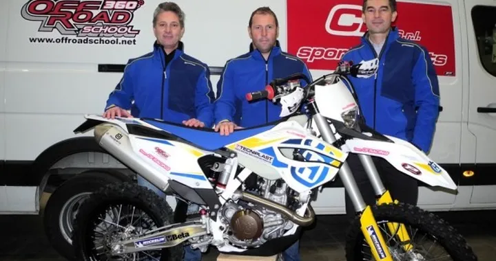 Alessandro Botturi con Husqvarna CF Racing nel 2014