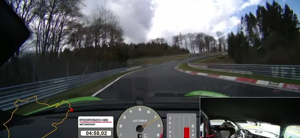 Porsche GT3 RS - Camera Car Nurburgring