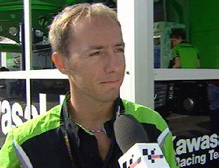 Olivier Jacque firma per la Kawasaki MotoGP