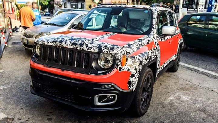 Jeep Renegade: foto spia di un lettore