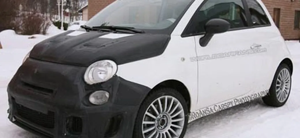 Nuove foto spia Fiat Abarth 500 SS