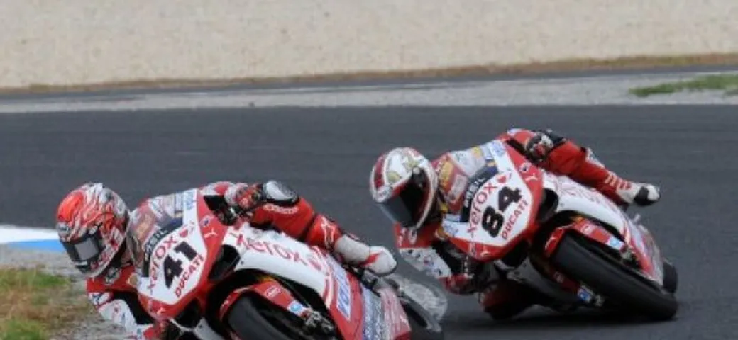 Ducati all'attacco: Haga, 