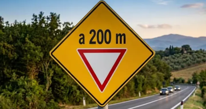 Segnale con triangolo rosso e numero: cosa significa e perché è importante conoscerlo