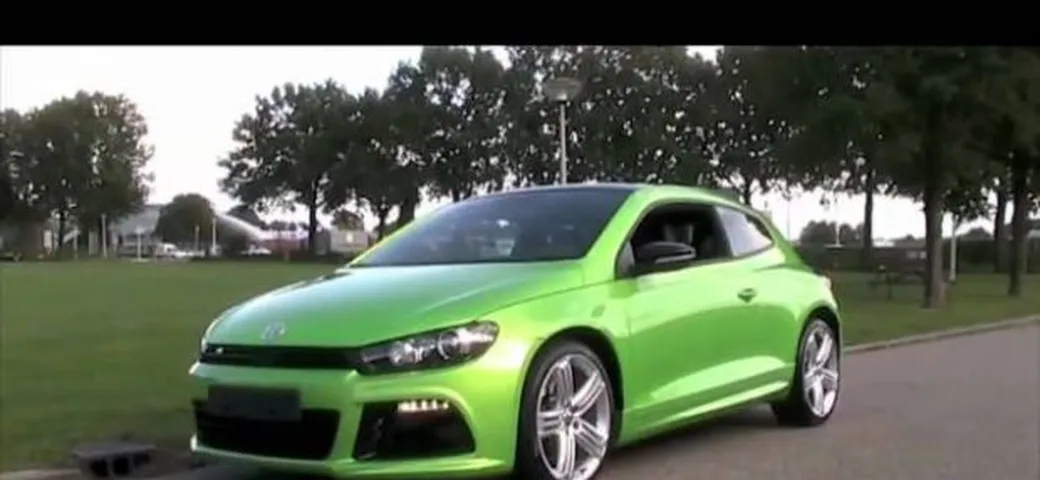 Volkswagen Scirocco R: a Francoforte arriverà in livrea verde; ecco come suona