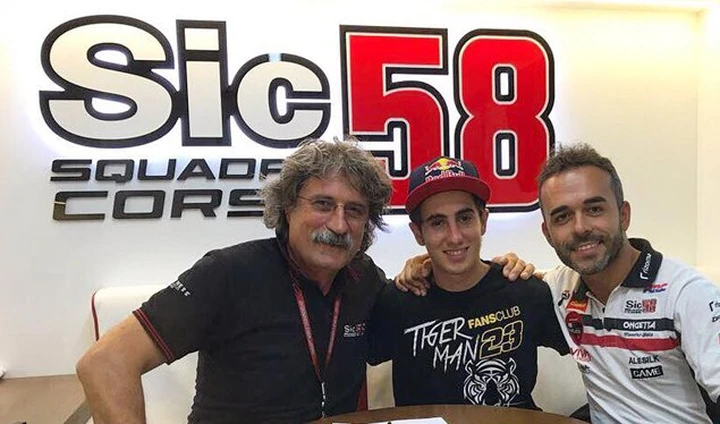 Moto3 2018, Antonelli riparte da Sic58 Squadra Corse