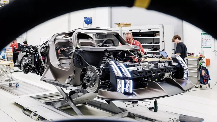 Porsche ha progettato e sviluppato Mission X in un solo anno
