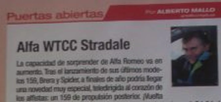 Alfa 159 WTCC Stradale e Punto Brutale ?!?