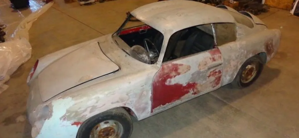 Abarth 750 Zagato: un rudere va in vendita per 40.000 dollari