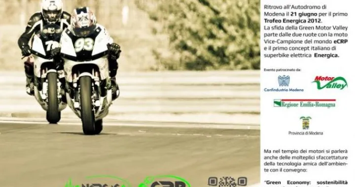 Parte il 21 giugno da Modena il primo Trofeo Energica