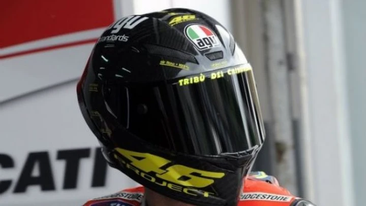 MotoGP: il nuovo casco di AGV di Valentino Rossi