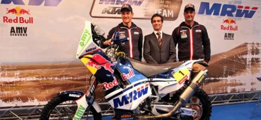 Dakar 2011: Presentato il team MRW di Marc Coma, quest'anno con la KTM 450