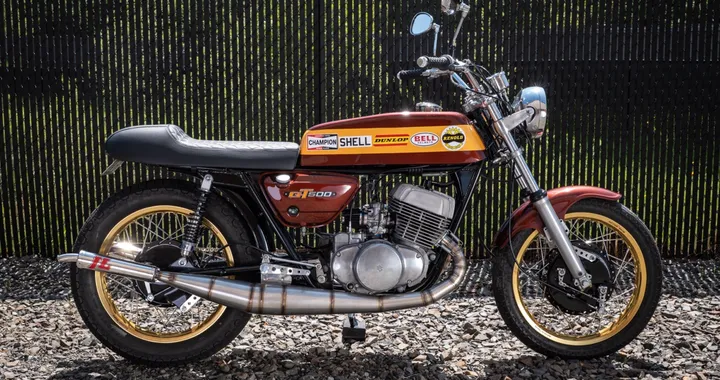 Suzuki T500 Titan: un tributo alla leggenda Jack Findlay