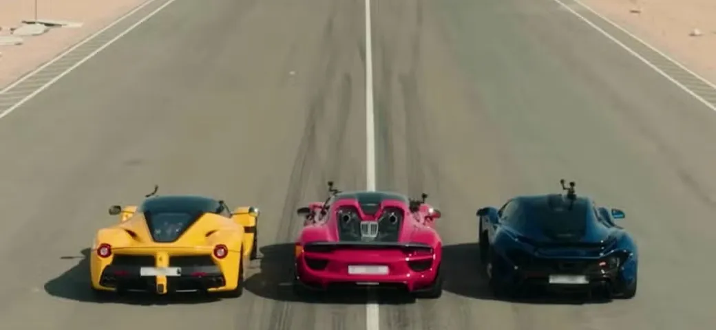 Ferrari LaFerrari, McLaren P1 e Porsche 918 si sfidano in accelerazione, chi la spunterà? [VIDEO]