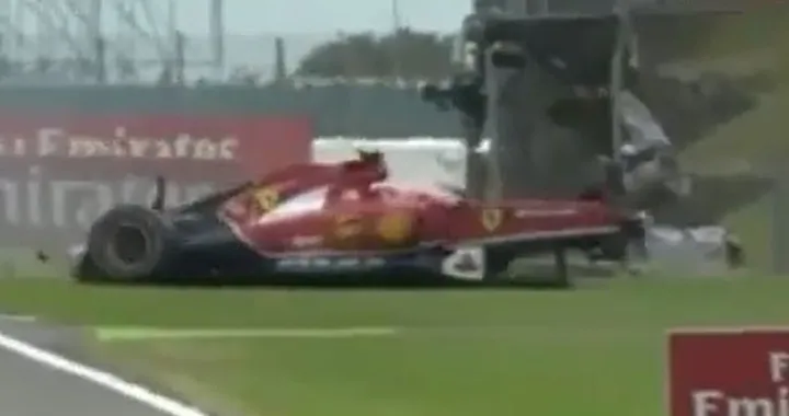 Video Incidente Raikkonen a Silverstone 2014