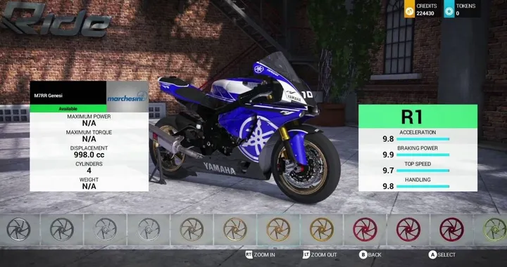 Ride 2 - Racing Customization Trailer