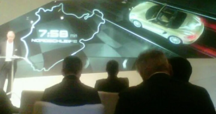 Porsche Boxster S: al Nurburgring in 7:58 ?