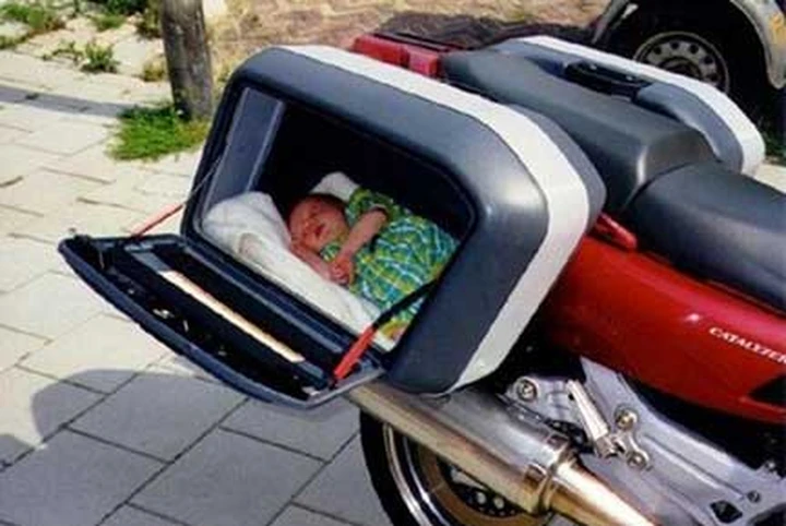 Accessori da moto per bravi genitori