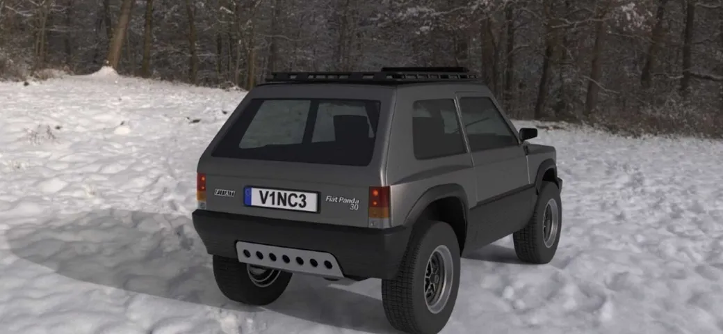 Panda 4x4 restomod: al via gli ordini