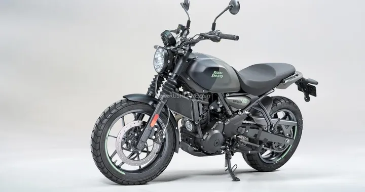 Royal Enfield Guerrilla 450 Shadow Ash: nuova colorazione