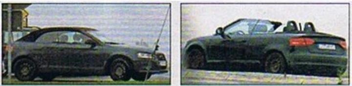 Audi A3 Cabriolet - foto spia