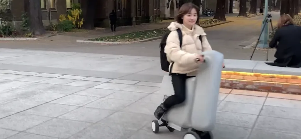 Poimo, lo scooter gonfiabile da riporre in uno zaino [Video]