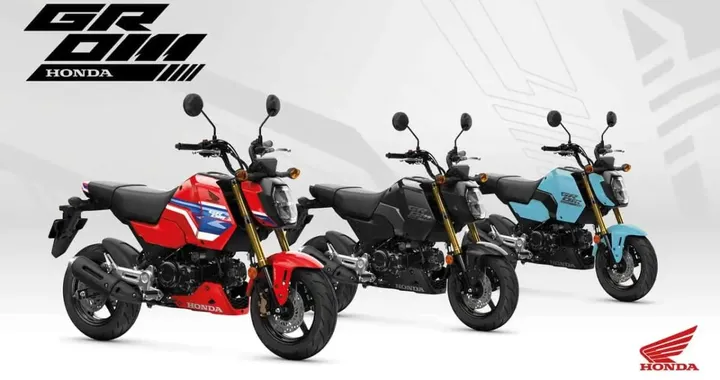 Honda Grom 2026 cambia look: arrivano tre nuovi colori in Europa