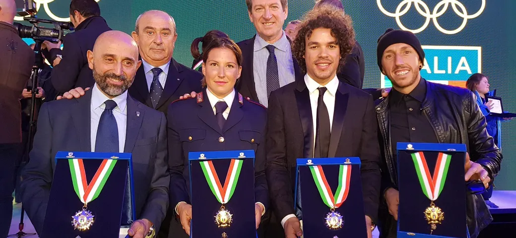 Cairoli, Fontanesi, Morbidelli e il MC Pavia insigniti del Collare d’Oro del CONI