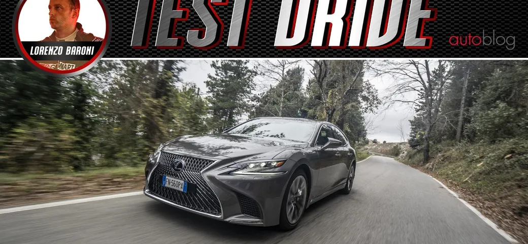 Lexus LS500h - la prova su strada