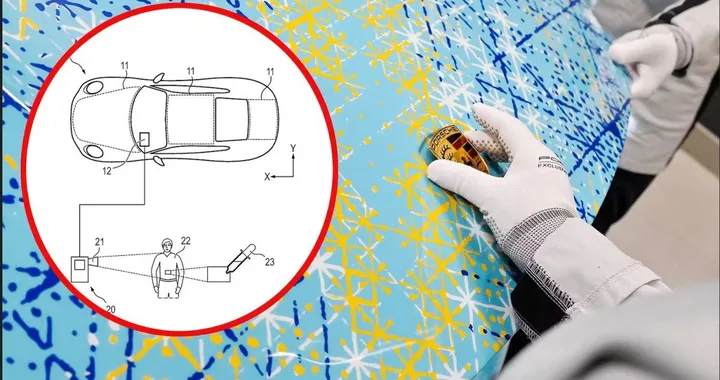 Porsche brevetta la vernice dinamica: auto cambiano colore su comando