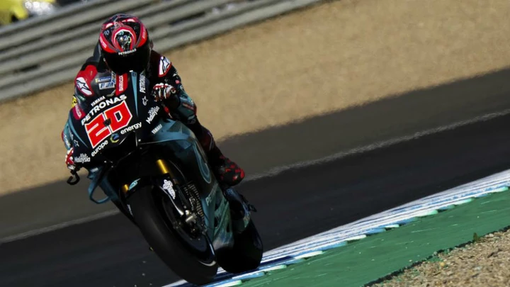 Test Jerez MotoGP: big al lavoro, Quartararo chiude in testa