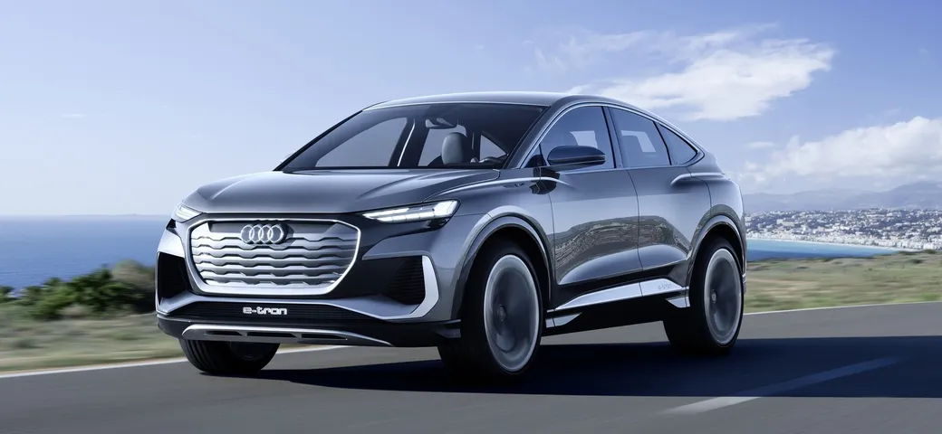 Audi Q4 Sportback e-tron concept: la futura SUV coupé compatta ed elettrica