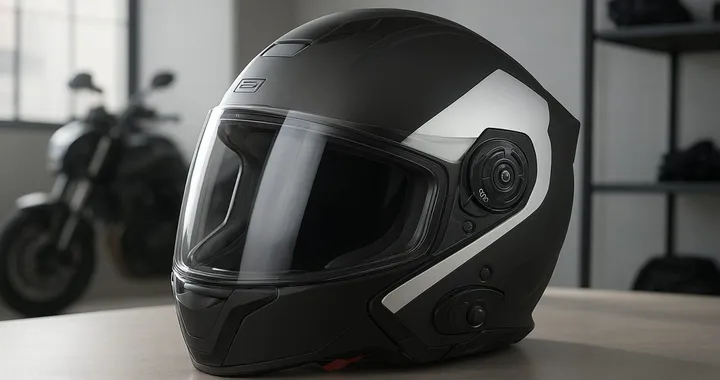 Casco jet con Bluetooth integrato: sicurezza e tecnologia a 123 euro