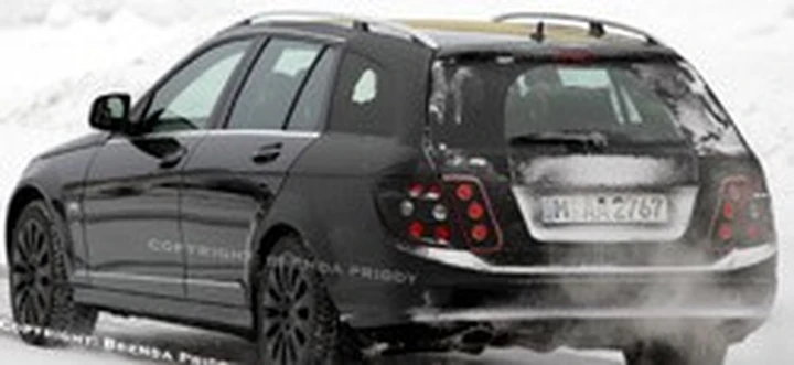 Mercedes C-Class Station Wagon 2008, foto-spia