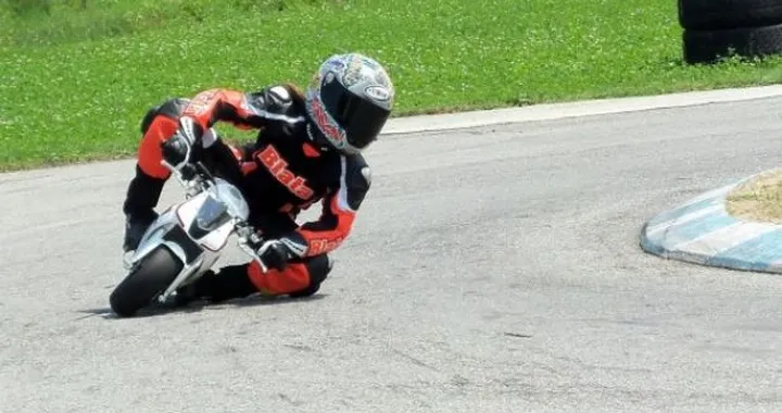 Scatto in Corsa: 12enne in Minimoto