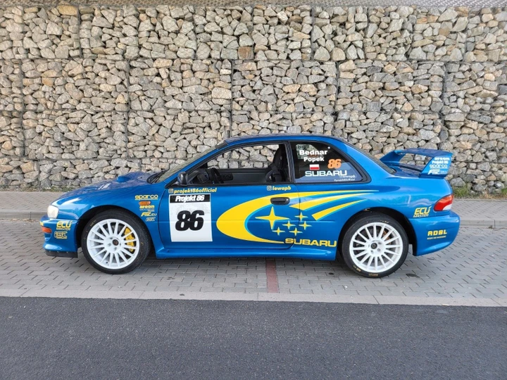 subary impreza wrc style