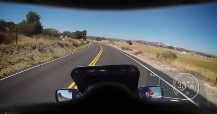 Nuviz Ride:HUD, l'Head-Up Display per il casco [video]