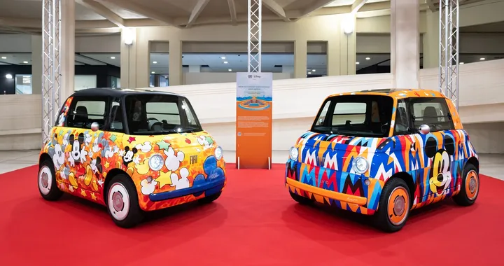 Fiat Topolino: le one-off dedicate a Mickey Mouse in esposizione al Lingotto