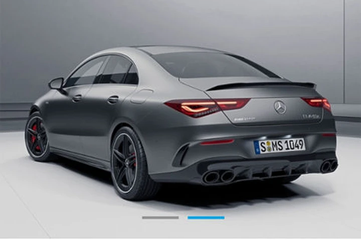 Mercedes CLA 45 AMG: prime immagini trapelate dal configuratore