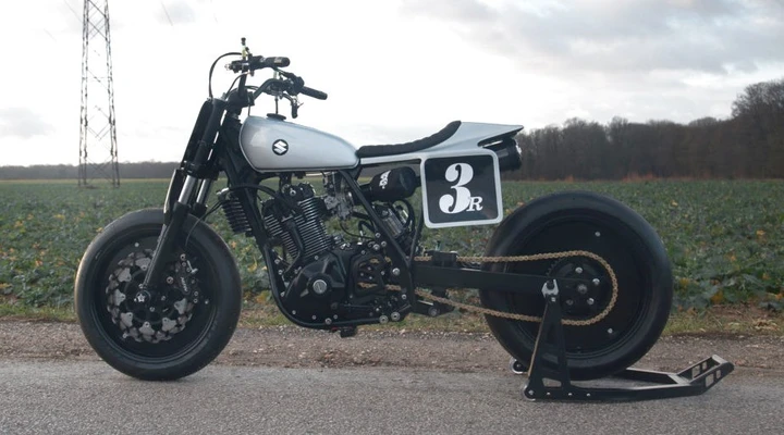 Suzuki DR650 Flat Track by Le French Atelier