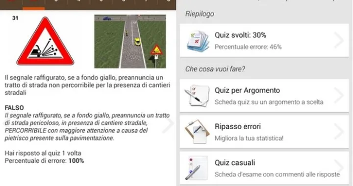 Rubrica App per Motociclisti: Galileo Quiz Patente