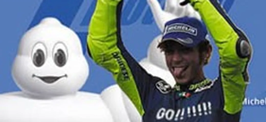 MotoGP: la Michelin sfida Valentino Rossi