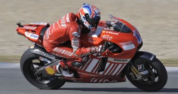 Test IRTA: Stoner domina sul bagnato